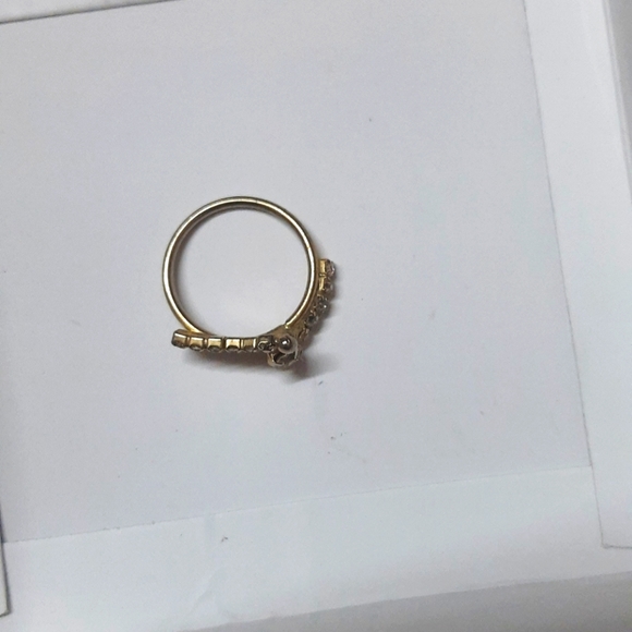 Gold-plated Diamond Ring - Picture 3 of 3